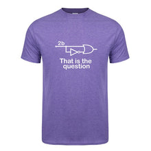 Load image into Gallery viewer, Funny To Be Or Not To Be Electrical Engineer T Shirt Man Casual Summer Short Sleeve Cotton O-neck Mans Tshirts Tops TM-001